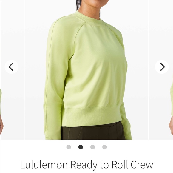 Lululemon Ready to Roll Crew
Lemon Vibe - Picture 2 of 6